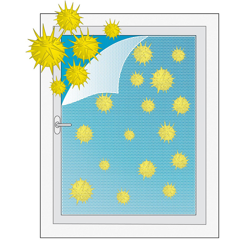 Pollenschutz Insektenschutz Fenster Rahmen Fenstergitter