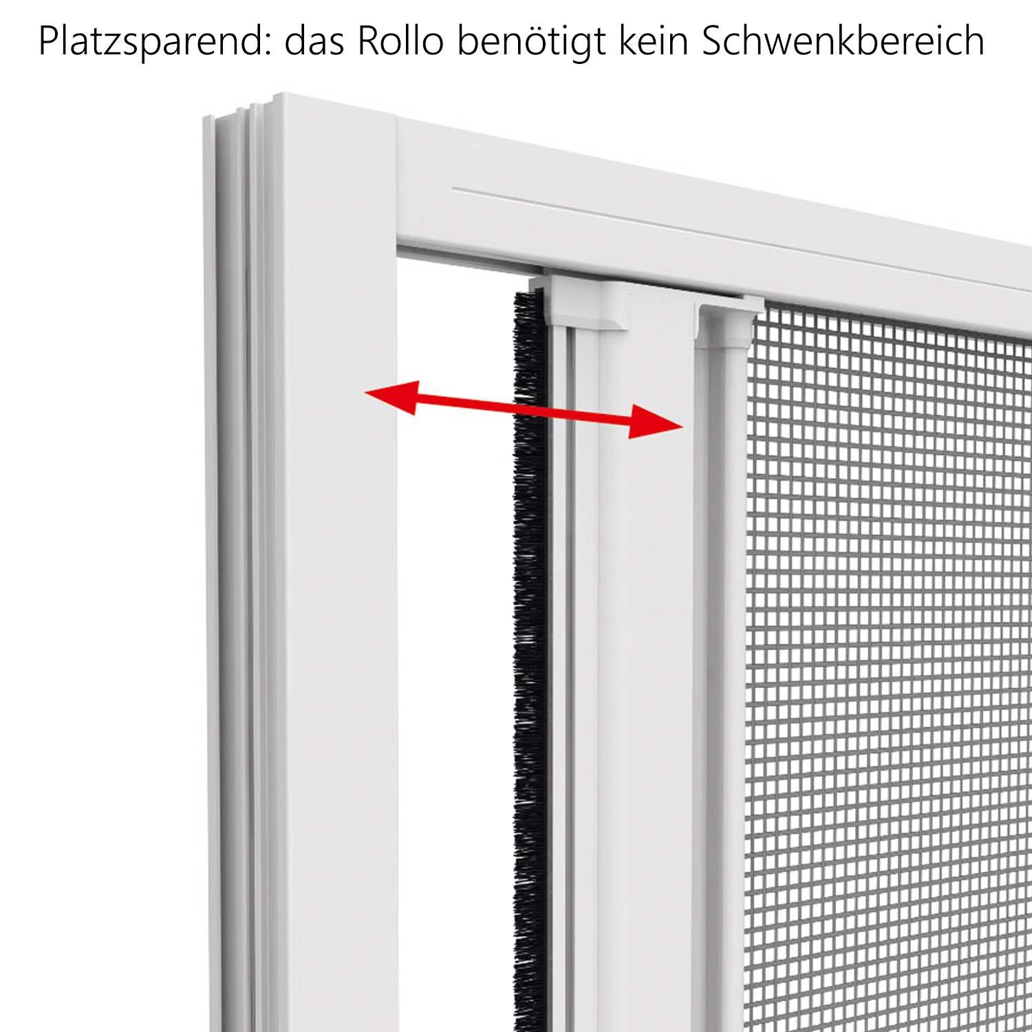 Insektenschutz Tür Schiebetür 160x220 Rollo-Tür ...